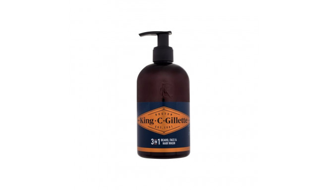 Gillette King C. Beard & Face Wash (350ml)