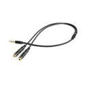 Gembird CABLE AUDIO 3.5MM 4-PIN TO/3.5MM S+MIC CCA-417M