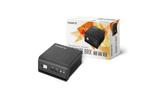 GIGABYTE BRIX GB-BMPD-6005 Black N6005 2 GHz