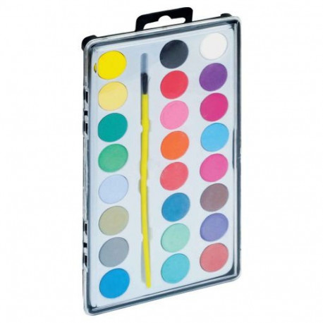 Akvarellvärvid 24 värvi FIORELLO