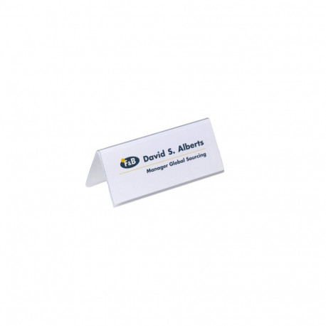 Lauasilt DURABLE 61x150mm A-kujuline