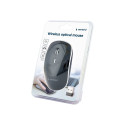 GEMBIRD Silent wireless optical mouse black