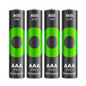 Batteries GP R03 AAA ReCyko PRO 800mAh 4 pcs. (new packaging)