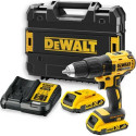 Dewalt DCD777D2T drill/driver 18 V 2 x 2 Ah battery