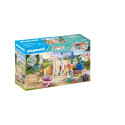 PLAYMOBIL WORLD OF HORSES Washing Station with Isabella and Lioness 71354