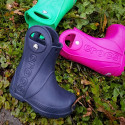 Kalosze dla dzieci Crocs Handle Rain zielone 12803 3E8 23-24