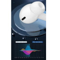 Jellico X12 In-Ear Music and Calls Headset USB-C (Type-C) 1.2m Cable with Microphone and Remote Whit