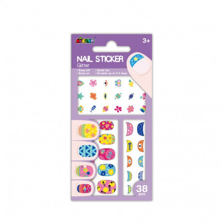 AVENIR Nail stickers Flower