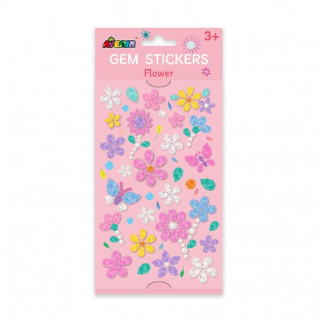 AVENIR Gem Stickers Flower