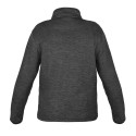 Bluza rozpinana OUTDOOR, pique, szara, rozmiar XXL