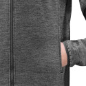 Bluza rozpinana OUTDOOR, pique, szara, rozmiar S