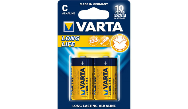 82-648# Leelispatarei C 1.5 LR14 Varta Longlife