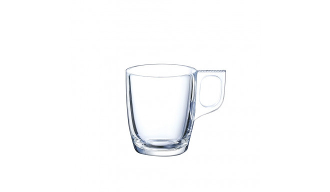 Piece Coffee Cup Set Arcoroc Voluto Glass 90 ml 6 Pieces