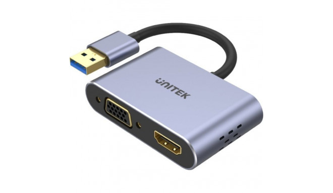 Unitek USB-A jaam/replicaator (V1304A)