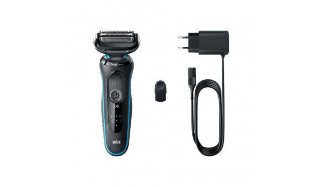 Braun Series 5 51-M1000s Shaver, Black/Blue