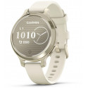 Garmin Lily 2 Active, lunar gold/bone