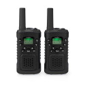 Nedis WLTK0610BK two-way radio 8 channels 446.00625 - 446.09375 MHz Black