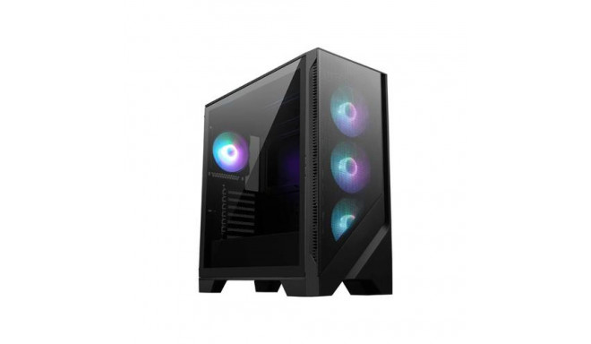 MSI MAG FORGE 321R AIRFLOW computer case Midi Tower Black, Transparent