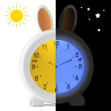 Alecto BC100BUNNY alarm clock Digital alarm clock White