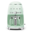 Smeg 50&#039;s Style Drip Filter Coffee Machine DCF02PGEU Pastel Green