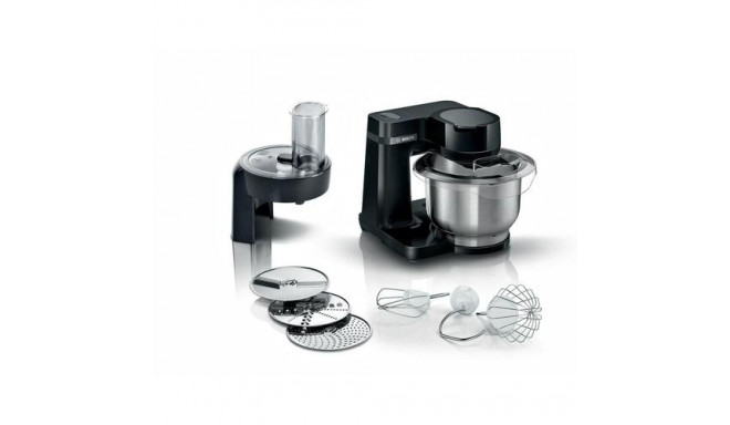 Bosch Serie 2 MUMS2EB01 food processor 700 W 3.8 L Black, Stainless steel