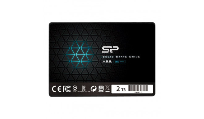 SILICON POWER Ace A55 2TB SATA III 6GB/s 2.5-tolline SSD 560/530 MB/s