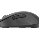 LOGITECH Signature M650 for Business Mouse optical 5 buttons wireless Bluetooth 2.4 GHz Bolt USB rec