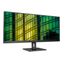 AOC | Monitor | U34E2M | 34 " | VA | WQHD | 21:9 | 100 Hz | 4 ms | 3440 x 1440 | 300 cd/m² | HDMI po