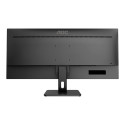 AOC | Monitor | U34E2M | 34 " | VA | WQHD | 21:9 | 100 Hz | 4 ms | 3440 x 1440 | 300 cd/m² | HDMI po