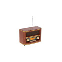 Adler | Retro Radio | AD 1187 | Alarm function | AUX in | Wooden