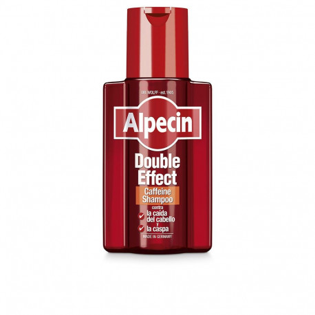 Alpecin šampoon Caffeine Double Effect juusteväljalangemise vastane ja kõõmavastane 200ml