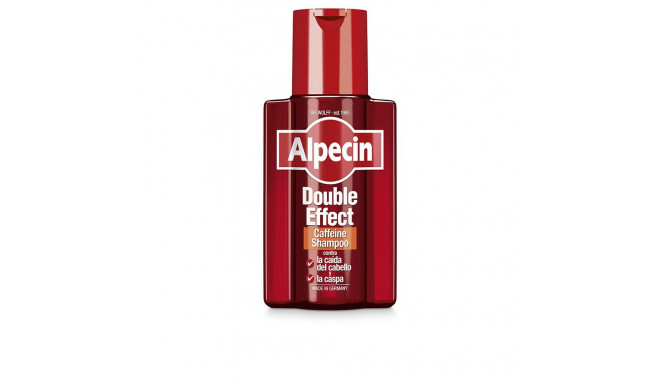 ALPECIN CAFFEINE DOUBLE EFFECT champú anticaída y anticaspa 200 ml