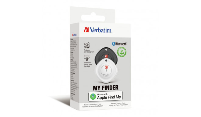 Lokaliseerija Verbatim MYF-02 My Finder Bluetooth Item Finder -  pakis 2 tk (must ja valge), My Find