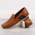 Leather loafers Bugatti M JJ153094 brown (42)