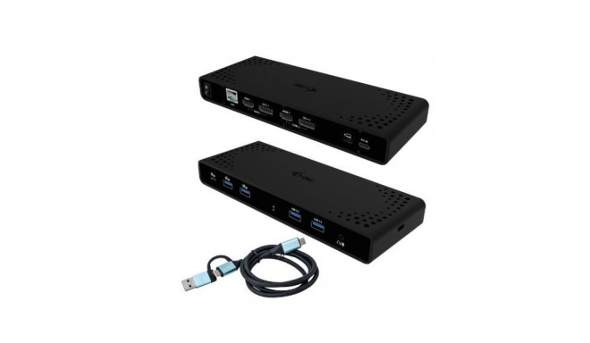 Universaalne kahe 4K ekraaniga dokkimisjaam Power Delivery 85W