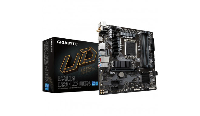 Motherboard B760M DS3H AX s1700 4 DDR5 HDMI/DP/DSUB mATX