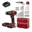 EINHELL DRILL/DRIVER TE-CD 18/40 Li +64 2x2Ah | Einhell