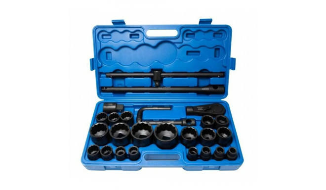 Rockforce mutrivõtmete komplekt 26tk. 3/4" - 1" 12nurk.