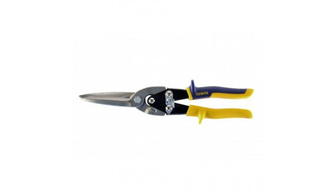 IRWIN SHEET METAL SHEARS STRAIGHT 298mm, *LONG/EXTRACUT 304