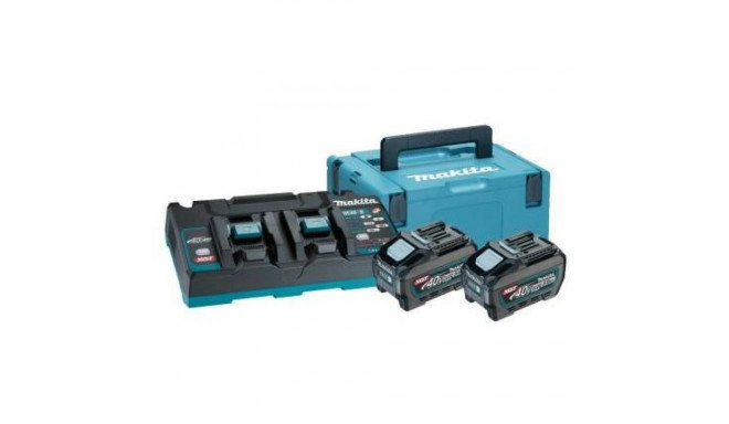 MAKITA POWER SUPPLY KIT 40V 2x5.0Ah XGT (BL4050Fx2+DC40RB)