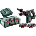 METABO. HAMMER KH 18 LTX BL 24 Q 2x4,0Ah LiHD METABOX