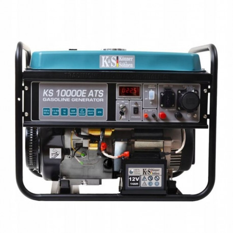 KS bensiinigeneraator KS 10000E ATS 7,5 kW, 230V, elektriline käivitus.