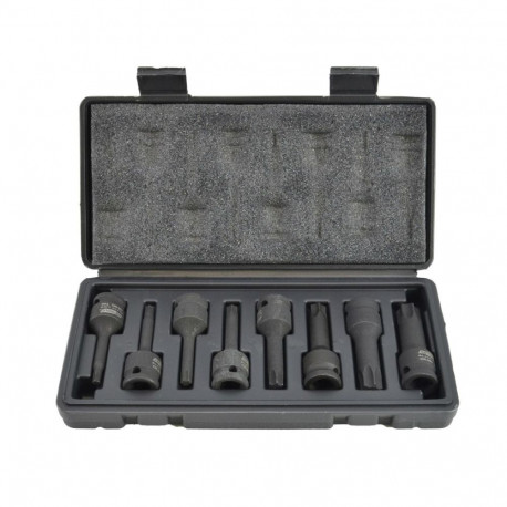AW TORX löökmutrivõtmed 8 tk. Must sari