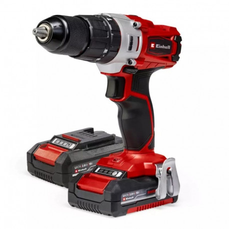 Einhell puur TE-CD 18/2 18750RPM võtmeta padrun 1.45kg, must, punane