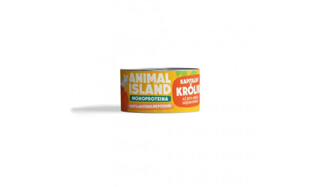 ANIMAL ISLAND Monoprotein Rabbit - wet cat food - 100g