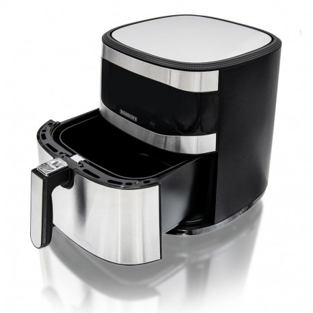 Heinrich‘’s õhufritüür HFR 8205 8.0l 1800W, must ja hõbedane