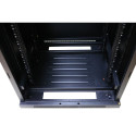 Extralink 27U 600x600 Black | Rack cabinet | Standing