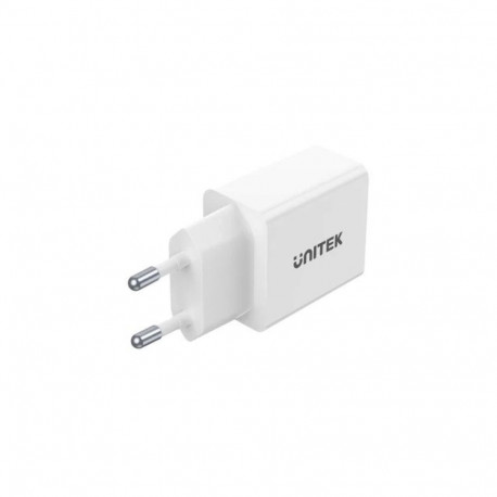 Unitek P1113A-EU - laadija 2x USB-A, 12W, valge
