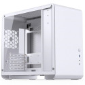 Jonsbo U4 Mini Micro-ATX Case, Tempered Glass - white