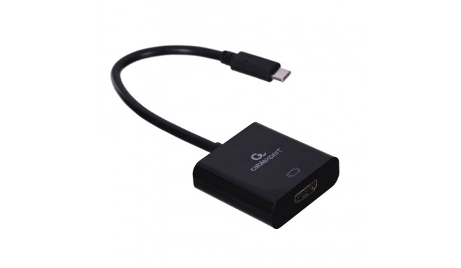 Gembird A-CM-HDMIF-03 USB graafikaadapter 3840 x 2160 pikslit Must